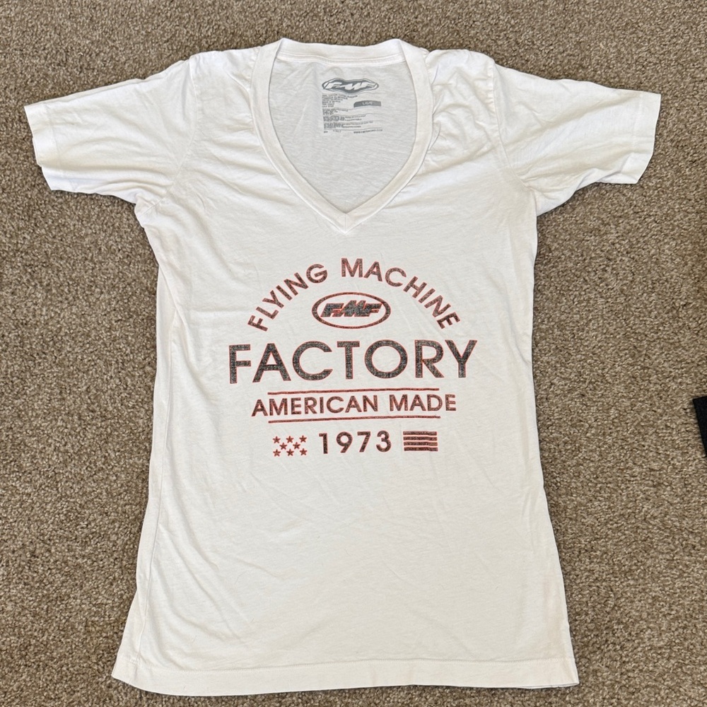 EEUC FMF V-Neck Tee, size L